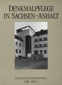 Denkmalpflege in Sachsen-Anhalt Heft 2-1996