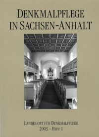 Denkmalpflege in Sachsen-Anhalt Heft 1-2003