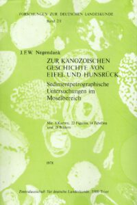 FDL-Band 211: Zur känozoischen Geschichte von Eifel und Hunsrück - Sedimentpetrographische Untersuchungen im Moselbereich - Forschungen zur deutschen Landeskunde