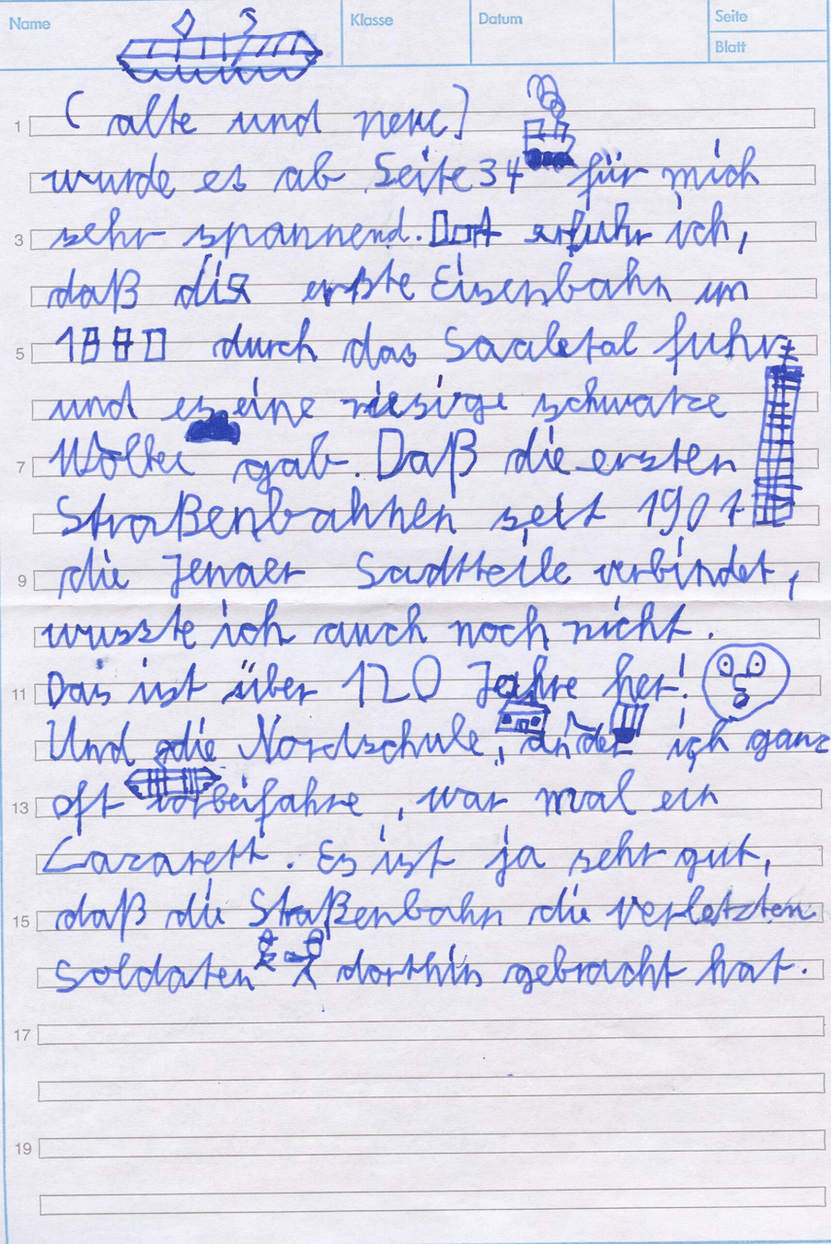 Saalenix und Drakolix – Reisen durch die Zeit - Rezension Franz (9 Jahre) Seite 2