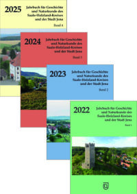 Paket Band 1-4: Jahrbuch für Geschichte und Naturkunde des Saale-Holzland-Kreises und der Stadt Jena