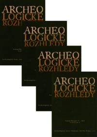 Archeologicke rozhledy 2025 - alle 4 Hefte